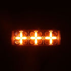 2 barra ligera Amber Three Side del multicolor LED de las filas 30V 330W