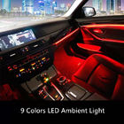 luces ambiente interiores de 9Colors BMW 12v 5Series 440pcs