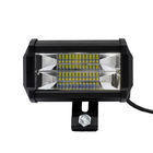 72W 5 avanza lentamente las luces impermeables del trabajo del LED, luces de conducción de 3800lm LED para los coches