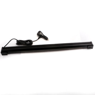 Barra de luz ambarina de destello auto de la MAZORCA 72W LED, 3960LM sola barra de luz de la fila LED