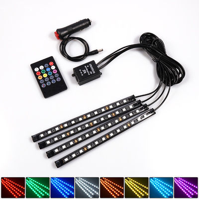 Tiras de iluminación ambiente 5050SMD para el coche
