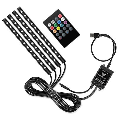 Tiras de iluminación ambiente 5050SMD para el coche