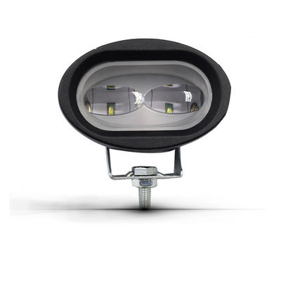 luz oval del trabajo del coche LED de la lente de 20W 6000K 6D 1800lm