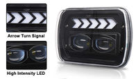 46W 5x7 de” flecha rectangular H6054 6053 del LED luces de conducción