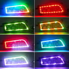 linternas generales de la estrella polar LED del multicolor 30W, linternas del proyector del halo del RGB Drl