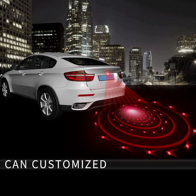 el laser posterior Proyector Anticolision Para Coches de la puerta de la niebla del laser de la distancia del coche de la cola de 12v 24v llevó a Logo Projection Lights