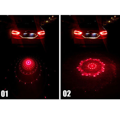 el laser posterior Proyector Anticolision Para Coches de la puerta de la niebla del laser de la distancia del coche de la cola de 12v 24v llevó a Logo Projection Lights